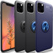 TPU чехол Deen ColorRing под магнитный держатель (opp) для Apple iPhone 12 Pro / 12 (6.1")