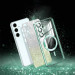 Фото TPU чехол Delight case with Magnetic Safe с защитными линзами на камеру для Samsung Galaxy S24 (Зеленый / Emerald) на vchehle.ua