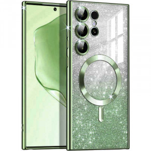 TPU чохол Delight case with Magnetic Safe з захисними лінзами на камеру на Samsung Galaxy S24 Ultra