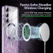 Фото TPU чохол Delight case with Magnetic Safe з захисними лінзами на камеру на Samsung Galaxy S23+ (Фіолетовий / Purple) на vchehle.ua