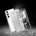 TPU чехол Delight case with Magnetic Safe с защитными линзами на камеру для Samsung Galaxy S24+ (Серый / Gray) в магазине vchehle.ua
