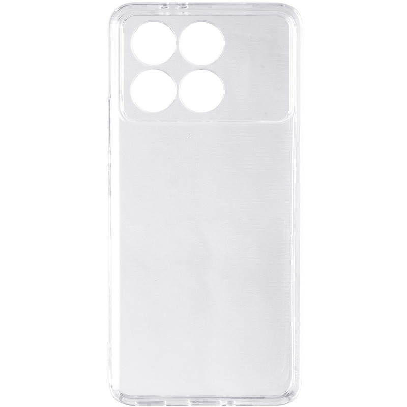 Фото TPU чехол Epic Transparent 1,5mm Full Camera для Xiaomi Poco F6 Pro (Бесцветный (прозрачный)) на vchehle.ua