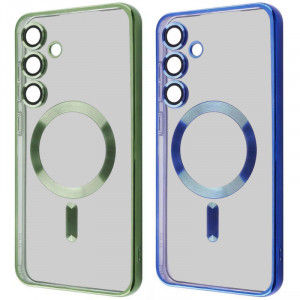 TPU чехол Fibra Chrome with Magnetic safe для Samsung Galaxy S25 FE