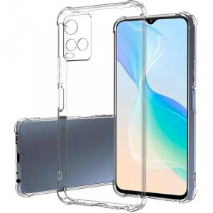 TPU чохол GETMAN Ease logo посилені кути Full Camera для Vivo Y33s