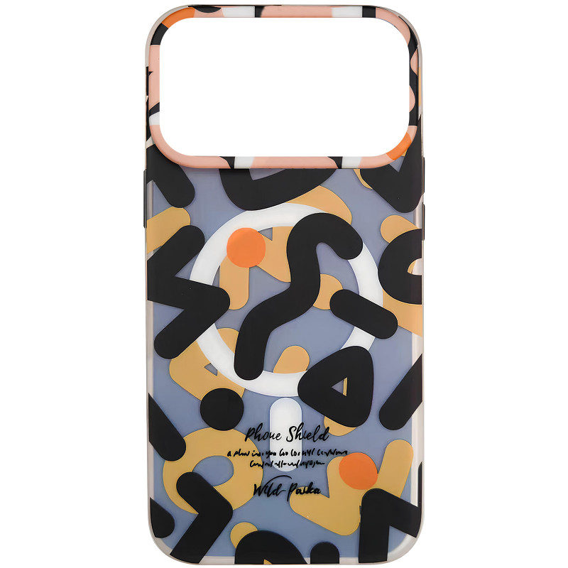 TPU чехол Pastel Chaos with Magnetic Safe для Apple iPhone 17 Pro (6.3") (Black)