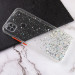 Фото TPU чехол Spangle star с защитой камеры для Xiaomi Redmi 9C (Прозрачный) на vchehle.ua