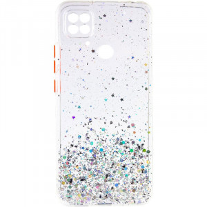 TPU чохол Spangle star із захистом камери на Xiaomi Redmi 10C