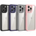 TPU чехол Transparent + Colour 1,5mm для Apple iPhone 13 Pro (6.1")