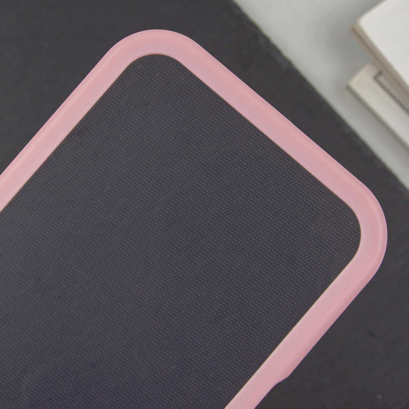 Заказать TPU чехол Transparent + Colour 1,5mm для Apple iPhone 16 (6.1") (Pink) на vchehle.ua