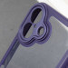 Фото TPU чехол Transparent + Colour 1,5mm для Apple iPhone 16 (6.1") (Purple) в магазине vchehle.ua