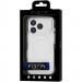 Фото TPU+Acrylic чехол Fibra Crystal with Magnetic safe для Apple iPhone 17 Pro (6.3") (Clear) на vchehle.ua
