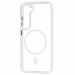 TPU+Acrylic чехол Fibra Crystal with Magnetic safe для Samsung Galaxy S23+ (Clear)
