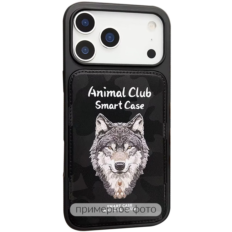 TPU+PC чохол Animal Club на Apple iPhone 17 (6.3") (Black)