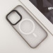 Фото TPU+PC чехол Blueo Skin Friendly Frosted with Magnetic Safe для Apple iPhone 15 Pro (6.1") (Серый / Grey) в магазине vchehle.ua