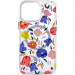 Фото TPU+PC чохол Clear Garden with Magnetic Safe на Apple iPhone 16 Pro (6.3") (Tropical Art) на vchehle.ua
