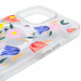 TPU+PC чохол Clear Garden with Magnetic Safe на Apple iPhone 16 Pro (6.3") (Tropical Art) в магазині vchehle.ua