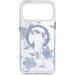 TPU+PC чехол Clear Garden with Magnetic Safe для Apple iPhone 17 Pro Max (6.9") (Blue Blossom) в магазине vchehle.ua