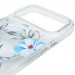 Купить TPU+PC чехол Clear Garden with Magnetic Safe для Apple iPhone 17 Pro Max (6.9") (Blue Blossom) на vchehle.ua