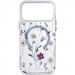 Фото TPU+PC чехол Clear Garden with Magnetic Safe для Apple iPhone 17 Pro Max (6.9") (Cherry Petal) на vchehle.ua