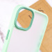 Замовити TPU+PC чохол Metal Buttons на Apple iPhone 14 (6.1") (Салатовий / Light Green) на vchehle.ua