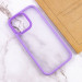 TPU+PC чохол Metal Buttons на Apple iPhone 14 Pro (6.1") (Бузковий / Light Purple) в магазині vchehle.ua
