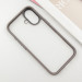 TPU+PC чехол Metal Buttons для Apple iPhone 16 (6.1") (Серый / Grey) в магазине vchehle.ua