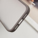 Купить TPU+PC чехол Metal Buttons для Apple iPhone 16 (6.1") (Серый / Grey) на vchehle.ua