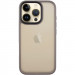 TPU+PC чохол Metal Buttons на Apple iPhone 16 Pro Max (6.9") (Сірий / Grey)
