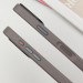 Фото TPU+PC чохол Metal Buttons на Apple iPhone 16 Pro Max (6.9") (Сірий / Grey) на vchehle.ua