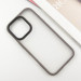Фото TPU+PC чохол Metal Buttons на Apple iPhone 16 Pro Max (6.9") (Сірий / Grey) в маназині vchehle.ua