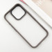 TPU+PC чохол Metal Buttons на Apple iPhone 16 Pro Max (6.9") (Сірий / Grey) в магазині vchehle.ua