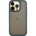 TPU+PC чохол Metal Buttons на Apple iPhone 16 Pro Max (6.9") (Зелений / Dark Green)