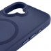 TPU+PC чехол Metal Buttons with Magnetic Safe для Apple iPhone 17 (6.3") (Синий / Navy Blue) в магазине vchehle.ua