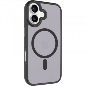 TPU+PC чехол Metal Buttons with Magnetic Safe для Apple iPhone 17 (6.3")