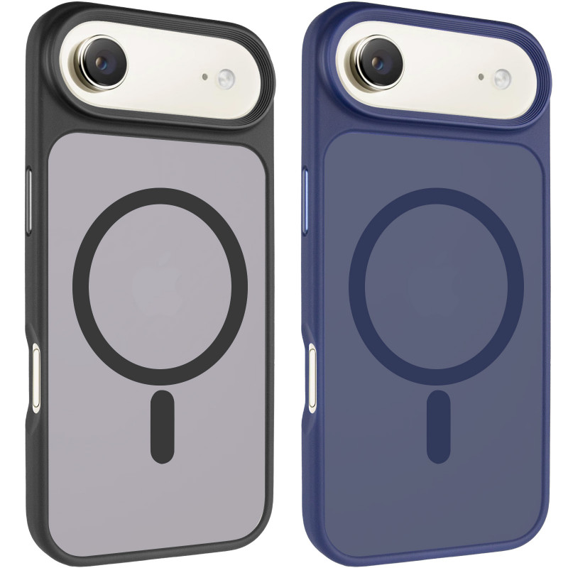 TPU+PC чехол Metal Buttons with Magnetic Safe для Apple iPhone 17 Air (6.5")