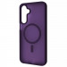 TPU+PC чехол WAVE Matte Color Case with Magnetic Ring для Samsung Galaxy S25 FE (Deep Purple)