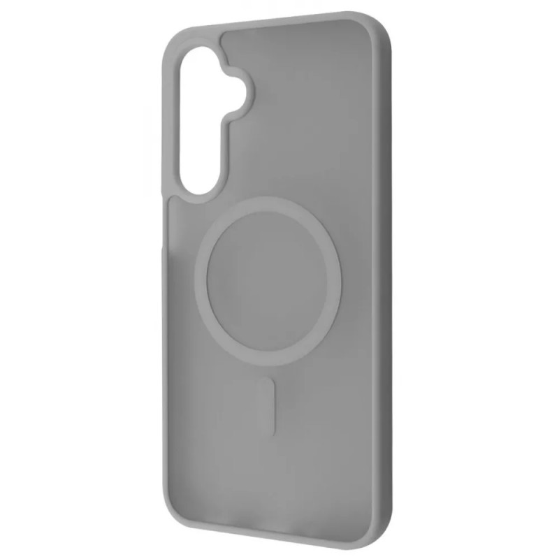 TPU+PC чехол WAVE Matte Color Case with Magnetic Ring для Samsung Galaxy S25 FE (Gray)