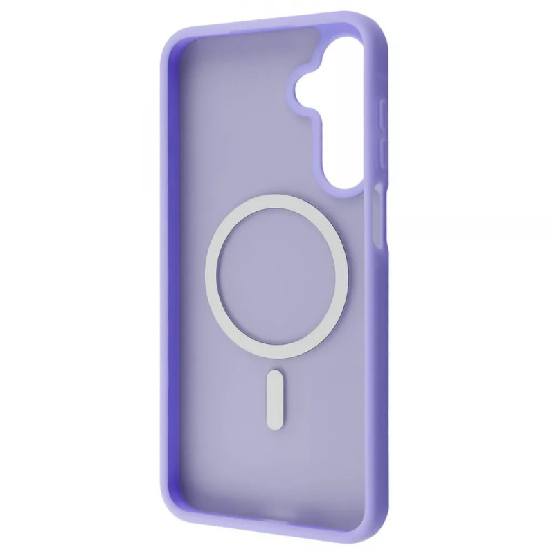 Фото TPU+PC чехол WAVE Matte Color Case with Magnetic Ring для Samsung Galaxy S25 FE (Light Purple) на vchehle.ua