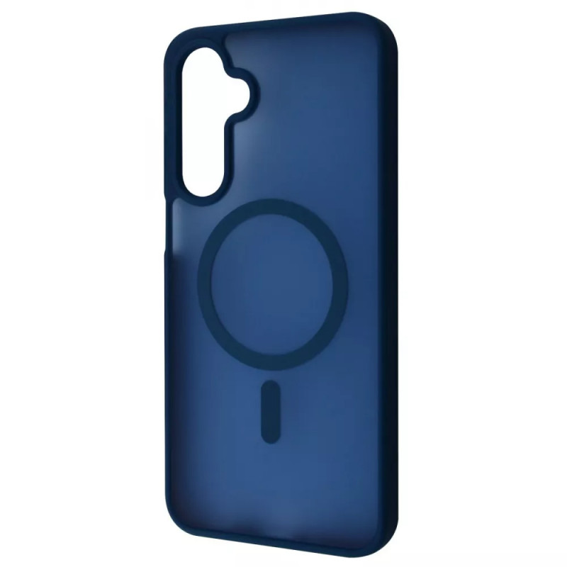 TPU+PC чехол WAVE Matte Color Case with Magnetic Ring для Samsung Galaxy S25 FE (Midnight Blue)