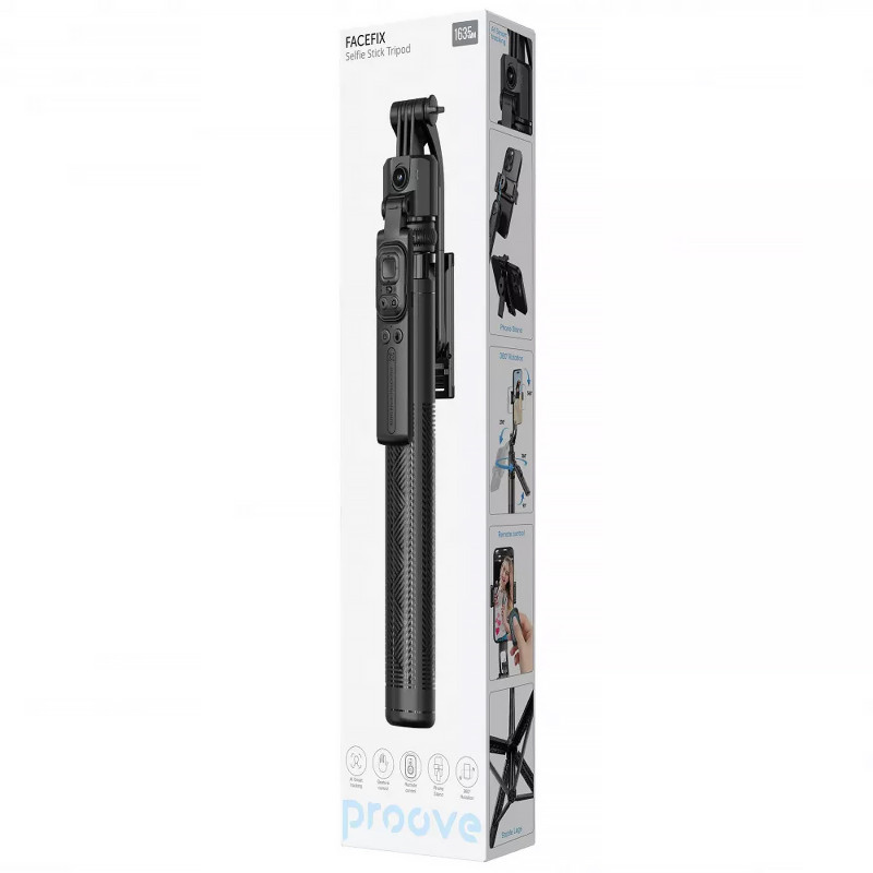 Фото Трипод Proove FaceFix (1635mm) (Black) на vchehle.ua