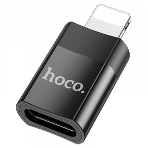 Уценка Переходник Hoco UA17 Lightning Male to Type-C Female