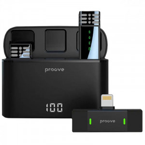 Уценка Петличный беспроводной микрофон Proove Record Lightning