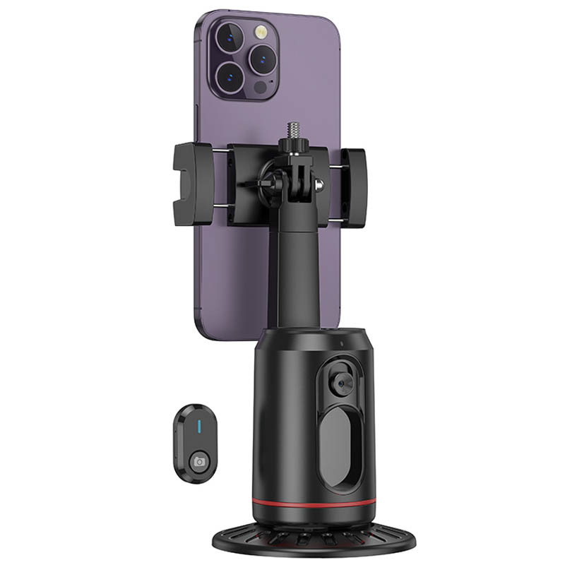 Уценка Подставка с трекером движения Hoco K23 Lotus smart PTZ (Вскрытая упаковка / Black) в магазине vchehle.ua