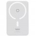 Фото Уценка Портативное ЗУ Power Bank Baseus MagPro Magnetic Bracket PD20W с БЗУ 5000mAh PPCXZ05 (Вскрытая упаковка / White) на vchehle.ua