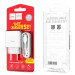 Замовити Уцінка СЗУ Hoco C72A Glorious 2.1A (1USB-A) + кабель USB до MicroUSB (Пошкоджене пакування / Білий) на vchehle.ua