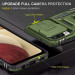 Фото Ударопрочный чехол Camshield Army Ring для Samsung Galaxy M53 5G (Оливковый / Army Green) на vchehle.ua