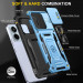 Замовити Удароміцний чохол Camshield Army Ring на Xiaomi Redmi Note 13 Pro 4G / 14s / Poco M6 Pro 4G (Блакитний / Light Blue) на vchehle.ua