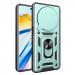 Фото Ударопрочный чехол Camshield Serge Ring для Xiaomi Redmi 14C / A4 / Poco C75 / M7 5G (Зеленый) на vchehle.ua