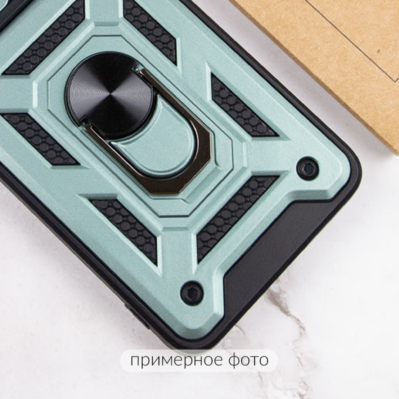 Купити Ударостійкий чохол Camshield Serge Ring на Xiaomi Redmi 15C (EU) (Зелений) на vchehle.ua