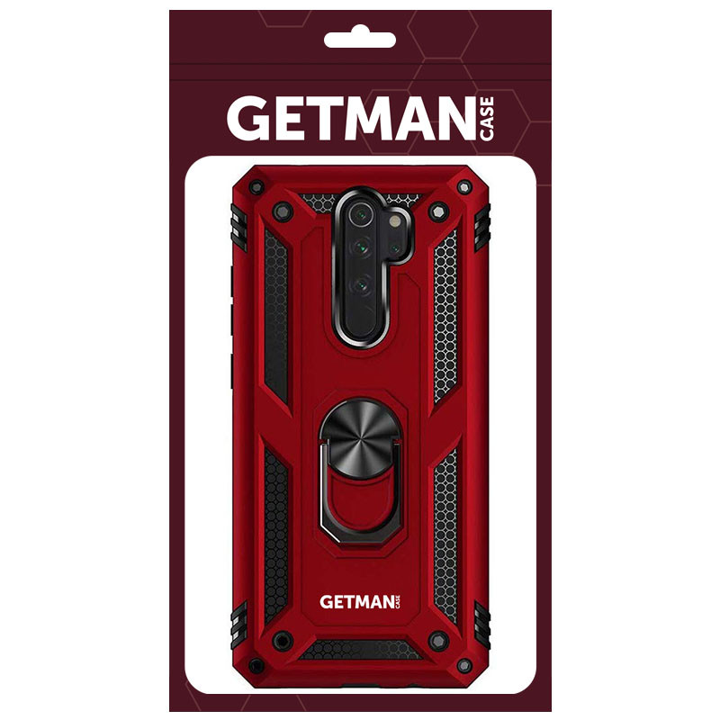 Фото Ударопрочный чехол GETMAN Serge Ring for Magnet для Xiaomi Redmi 9 на vchehle.ua